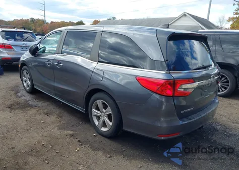 2018 Honda Odyssey Ex-L из США, поврежденный, VIN 5FNRL6H71JB071648